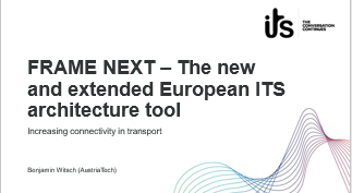 The new and extended European ITS architecture tool